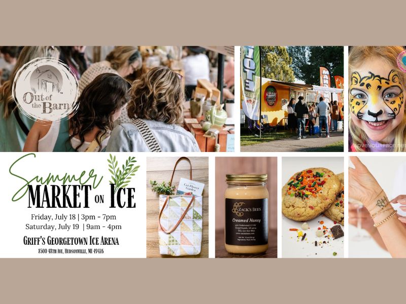Griff's Georgetown Ice Arena Summer Market webpage
