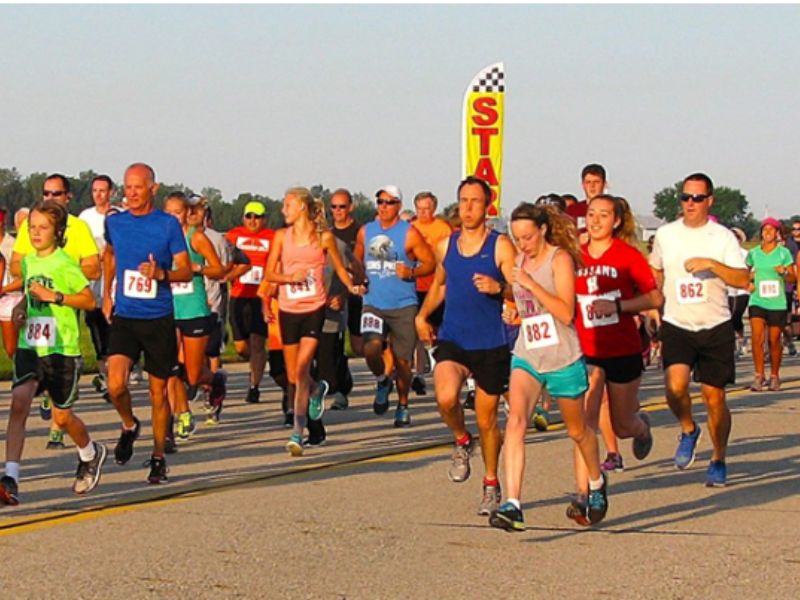 Run Sign-Up Wings of Mercy 5K webpage