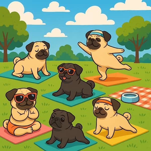 pug yoga your pets naturally facebook