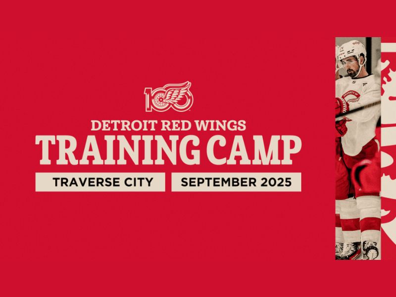 Detroit Redwings Training Camp webpage