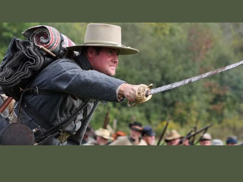 Discover Holland Van Raalte Farm Civil War Muster website