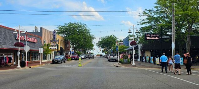 East Tawas, on the shores of Lake Huron