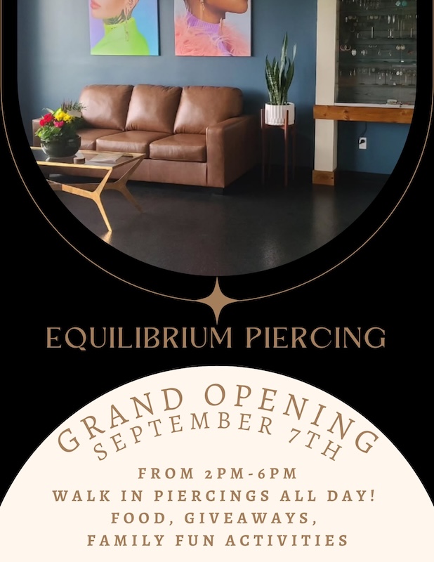 Equilibrium Piercing Grand Opening Party Facebook