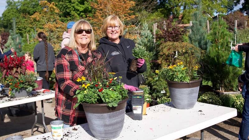 Fall Planters Workshop Everett's Garden Webpage