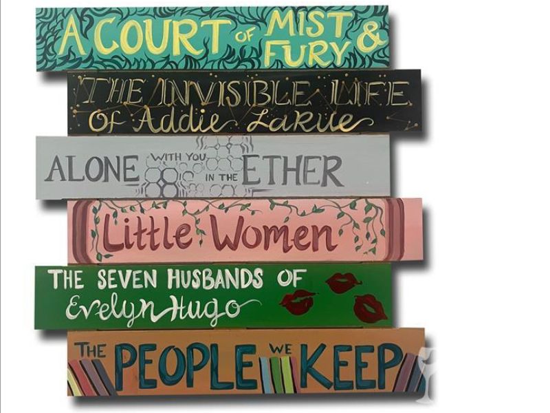 Painting With A Twist Book Lovers webpage