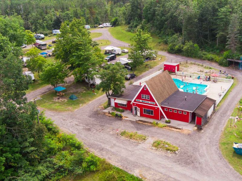 Paul Bunyon Family Campground in Spruce, MI