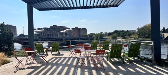 lyon park grand rapids river view 2025