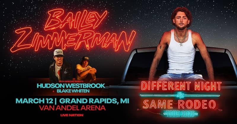 Bailey Zimmerman Van Andel Arena