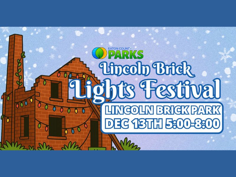 Eaton Co Park Lincoln Brick Lights Festival Facebook