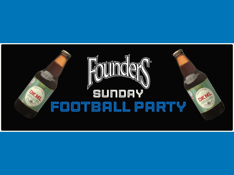 Founders Brewing Football Watch Party Facebook