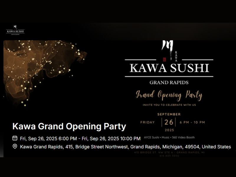 Kawa Sushi Grand Opening TicketsCandy
