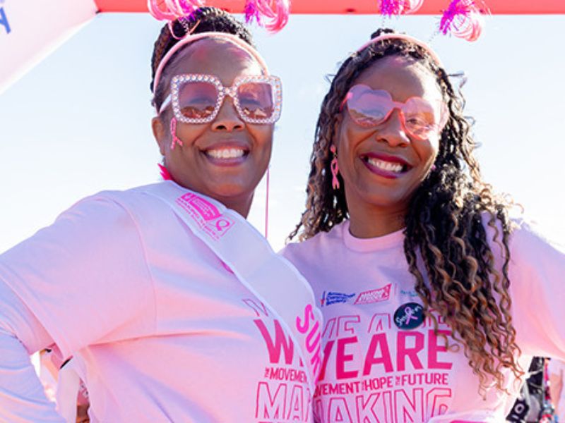 Making Strides Against Breast Cancer webpage