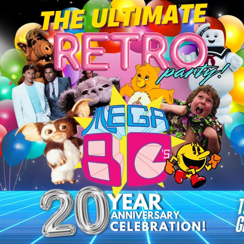 Mega 80's 20 Year Anniversary Celebration at The Intersection