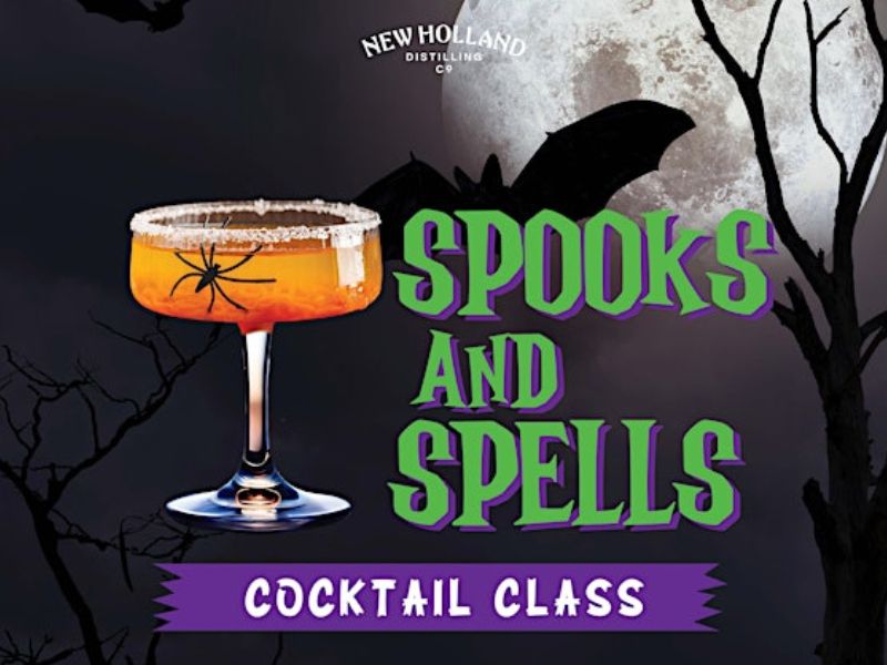 New Holland Brewing Spooks & Spells Cocktail Class Eventbrite