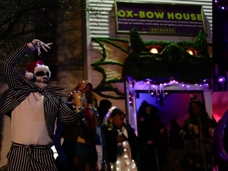 Ox-Bow Adult Halloween Pre-Party webpage