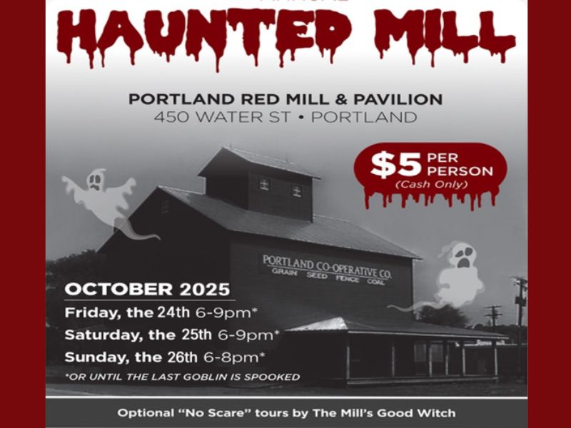 Red Mill & Pavilion Haunted Mill Facebook