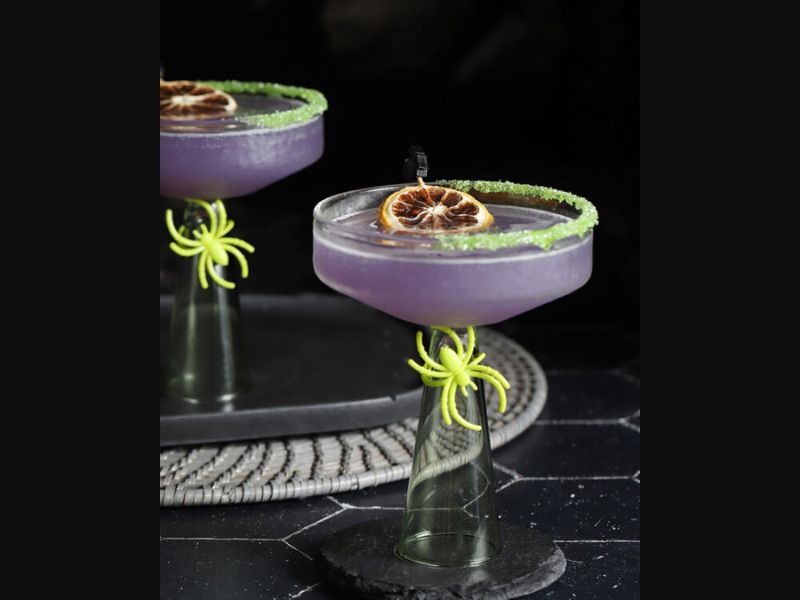 Spruced Studio Halloween Cocktails webpage