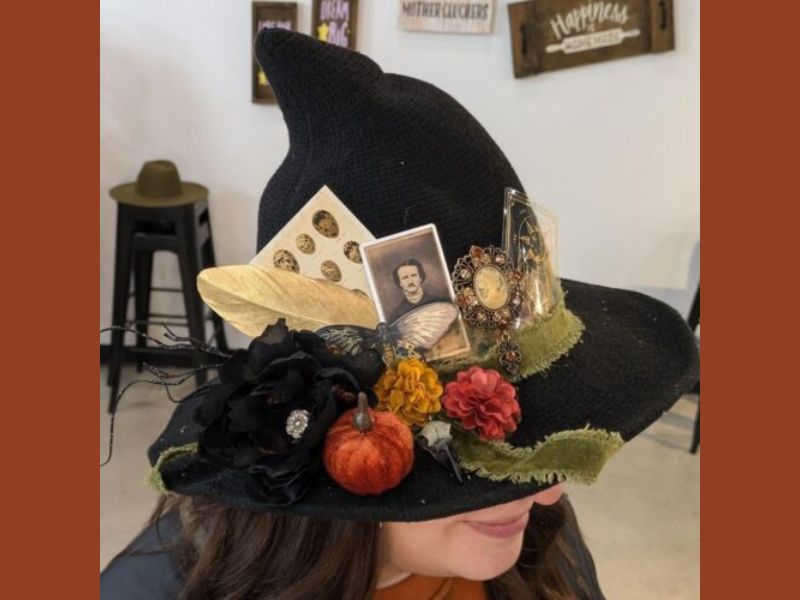 Spruced Studio Haunted Hat Workshop webpage
