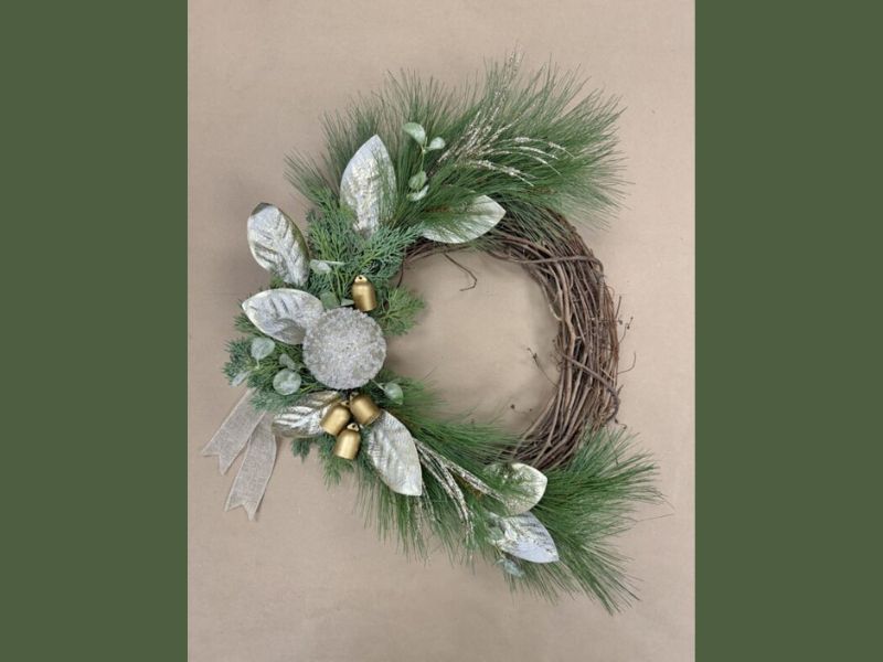 Spruced Studio Winter Wreath Workshop webpage
