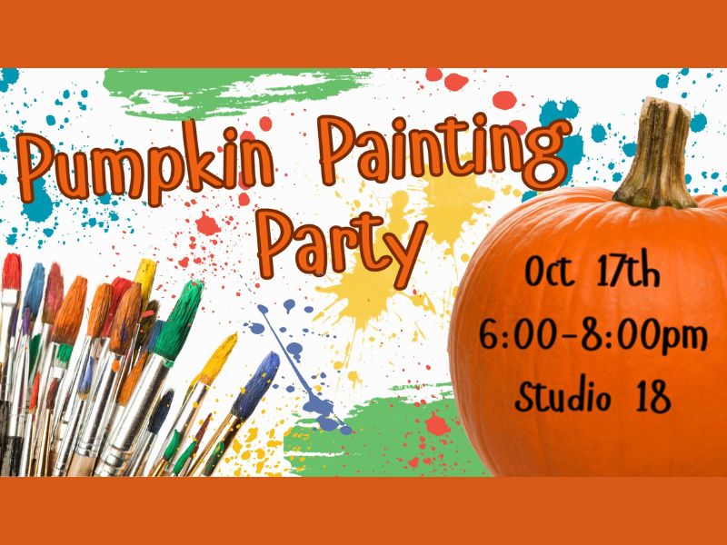 Studio 18 Pumpkin Painting Party Facebook