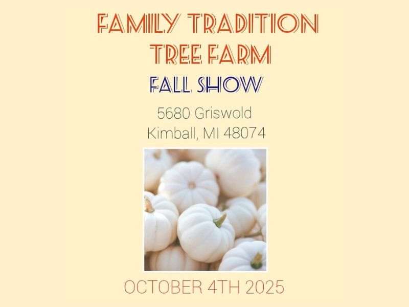 Submission Fall Show Family Tradition Tree Farm