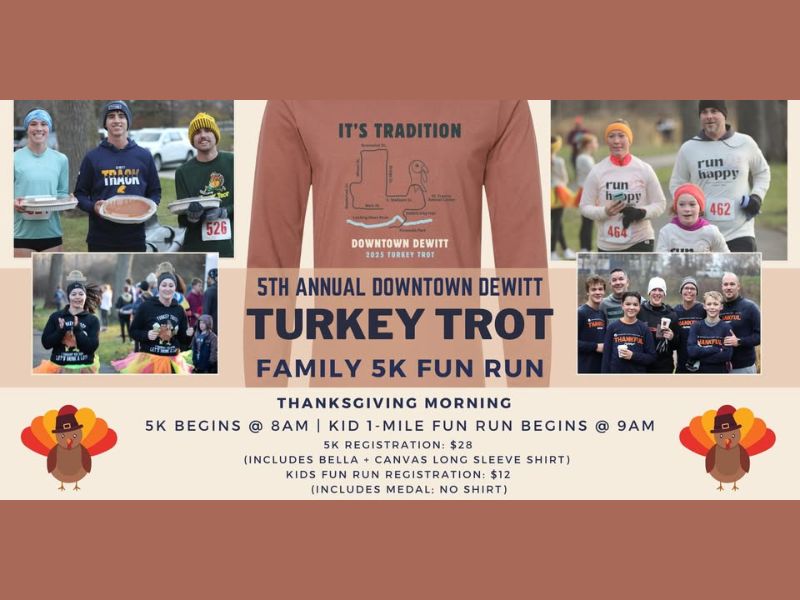 5th Annual DeWitt Turkey Trot Facebook