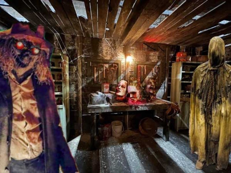 Abandon Acres Haunted Attraction webpage