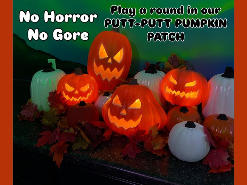 Great Lakes Glow Golf Putt-Putt Pumpkin Patch Instagram
