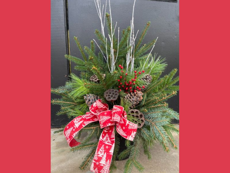 Koetsiers Winter Porch Pot Workshop webpage