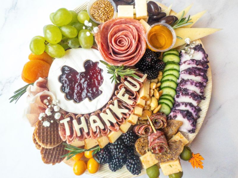 Spruced Studio Thanksgiving Charcuterie page