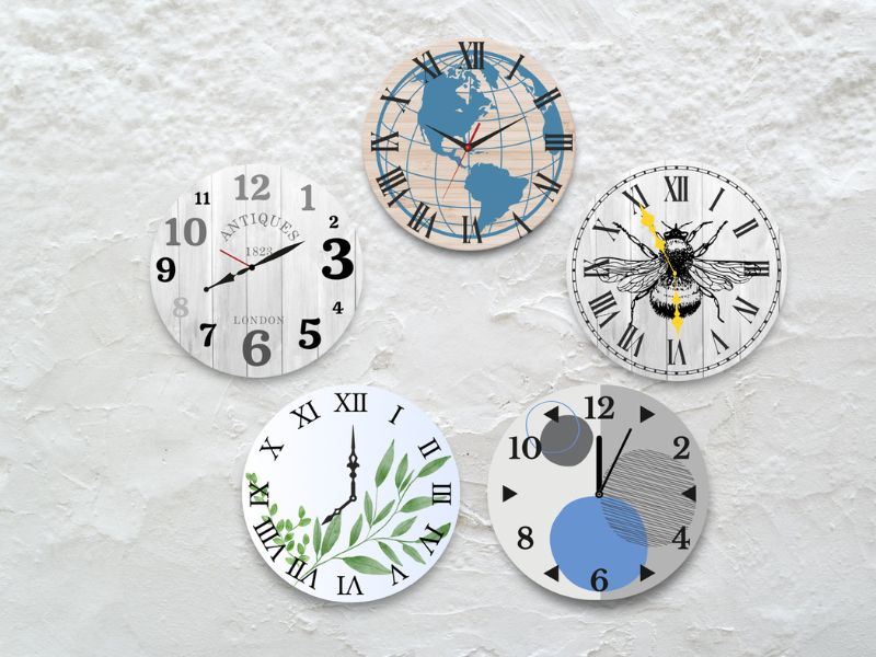Three Blue Brushes Clock Workshop webpage