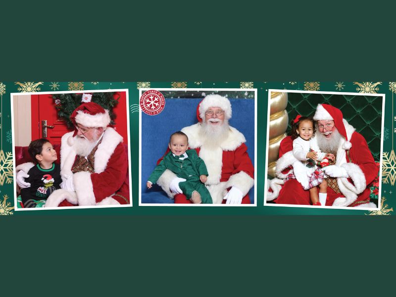 Where is Santa Lansing Mall Santa webpage