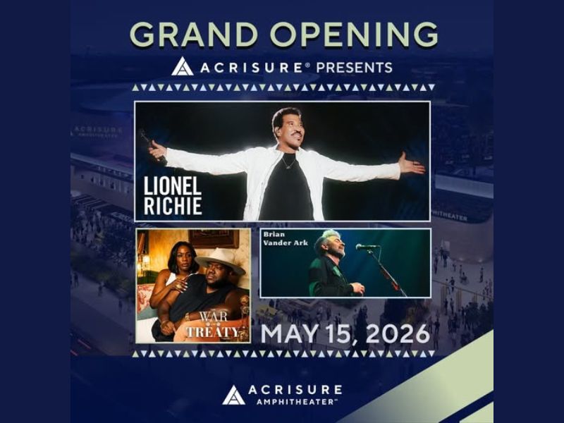 Acrisure Amphitheater Grand Opening Concert Facebook