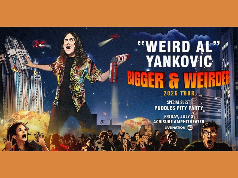 Acrisure Amphitheater presents Weird Al webpage