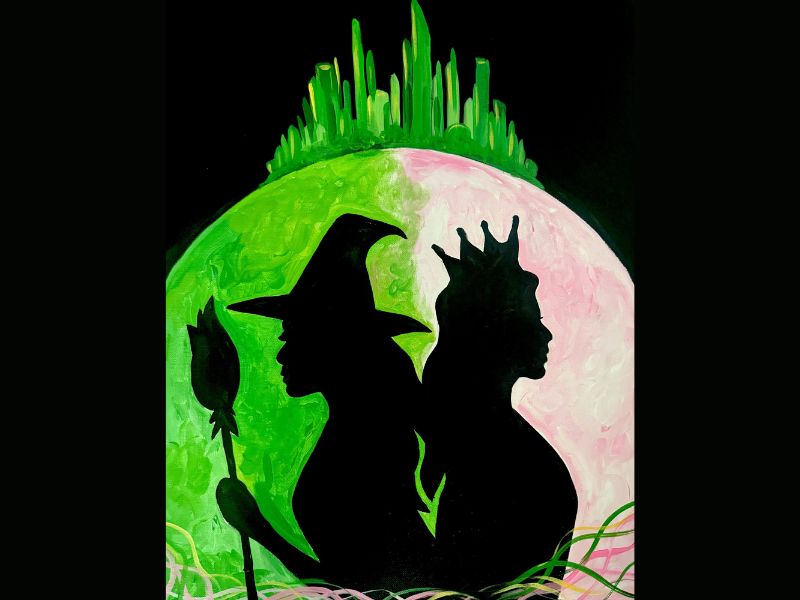 Brush Studio presents WICKED Paint Class website