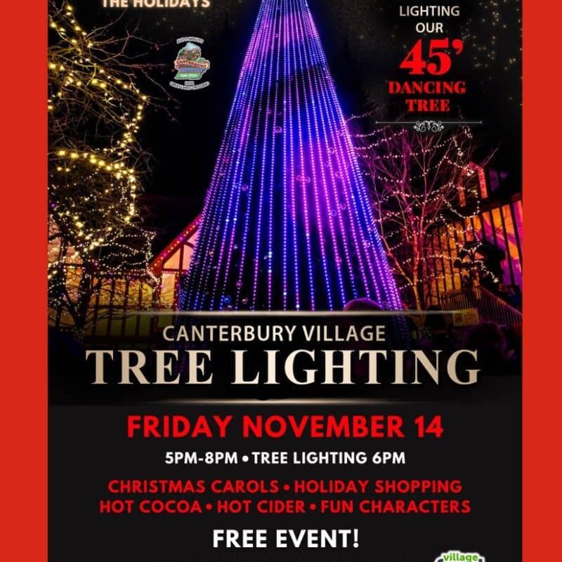 Canterbury Village Tree Lighting website