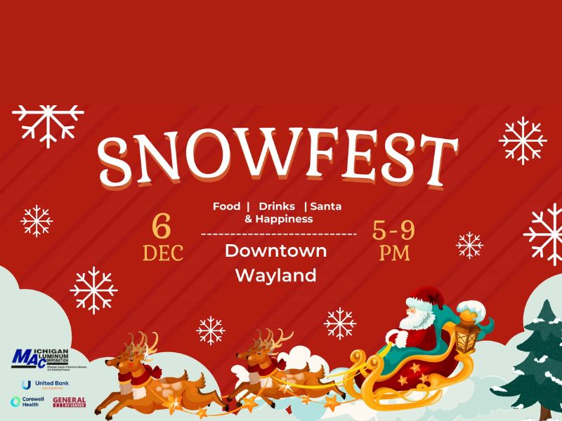 Downtown Wayland's Snowfest Facebook