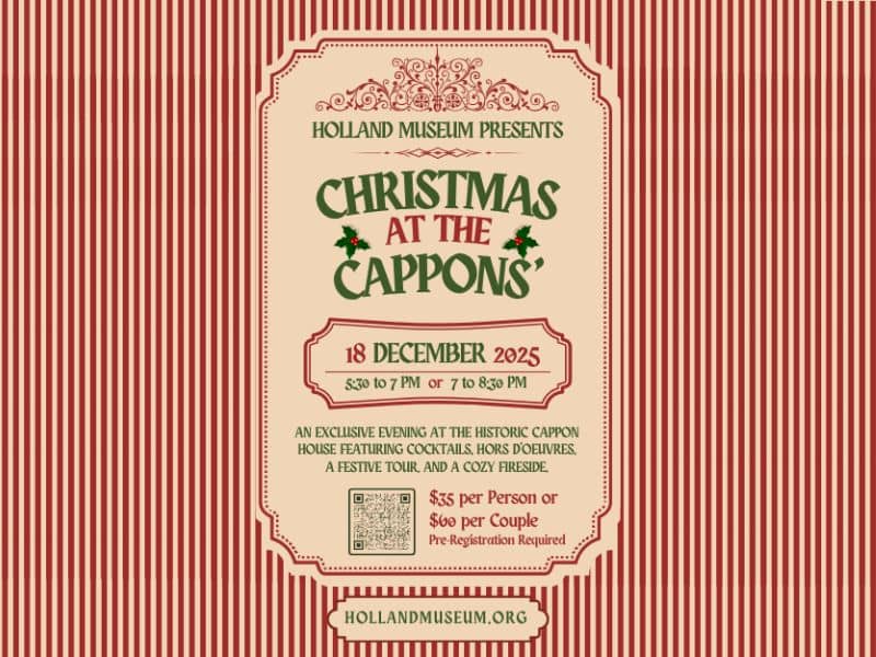 Holland Museum presents Christmas at the Cappons webpage (1)