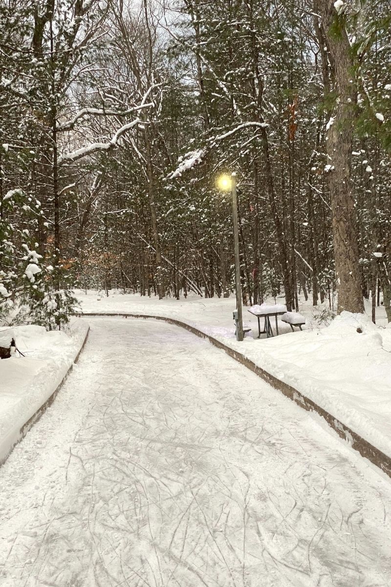 Muskegon Ice Skating Trail