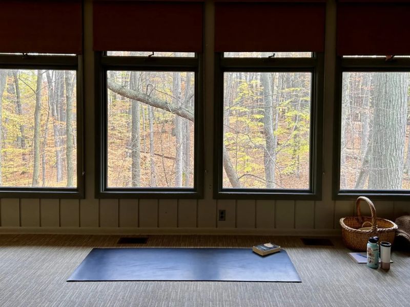 Blandford Nature Center Yoga webpage
