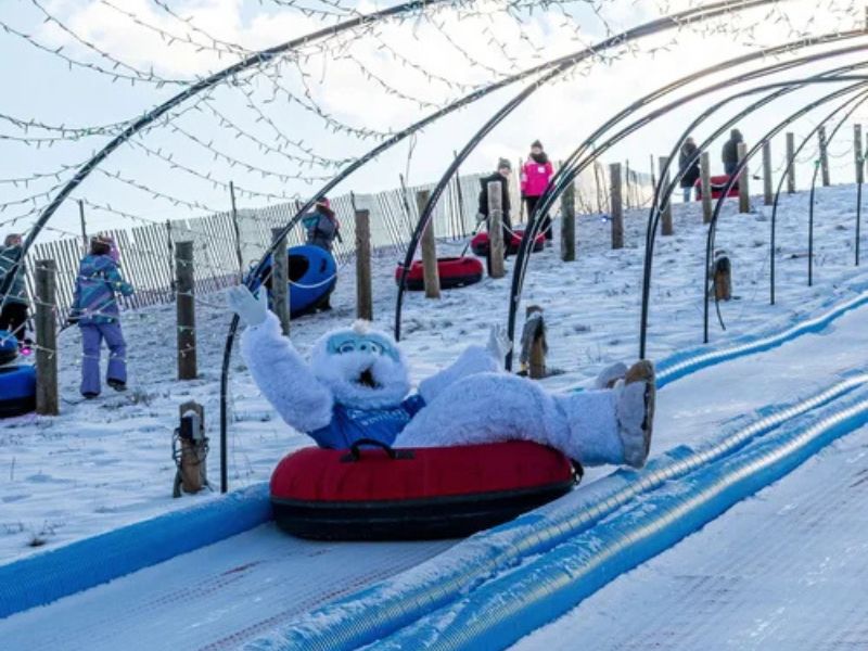 Bowers School Farm Winter Tubing webpage