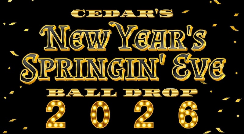 Cedar's New Year's Springin' Eve Ball Drop Facebook