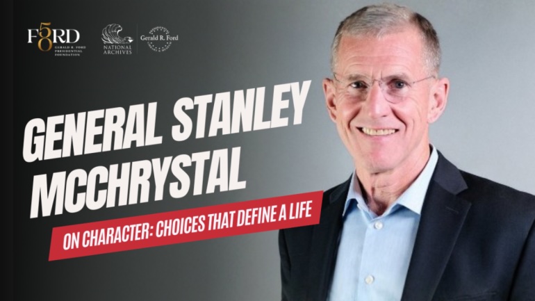 General McChrystal Convo Gerald R Ford Museum
