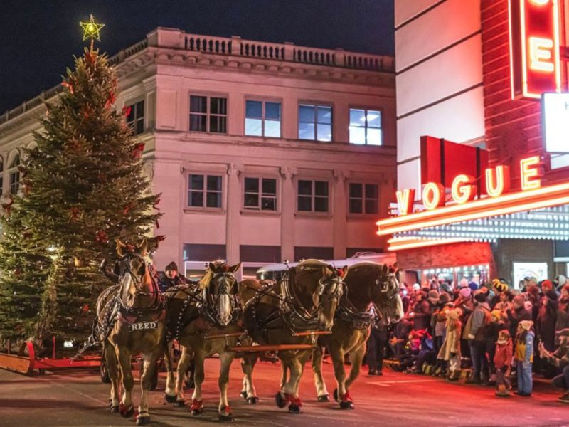Manistee Tourism Annual Victorian Sleighbell Parade Facebook