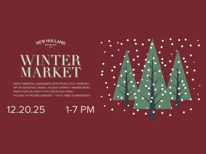 New Holland Brewing Winter Market Facebook