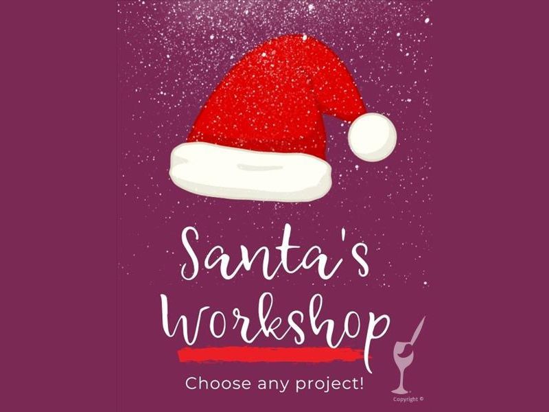 Painting With a Twist Santa's Workshop webpage