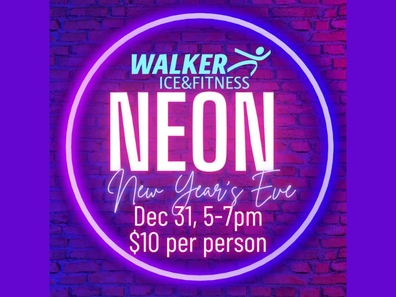 Walker Ice & Fitness Neon NYE Skate webpage