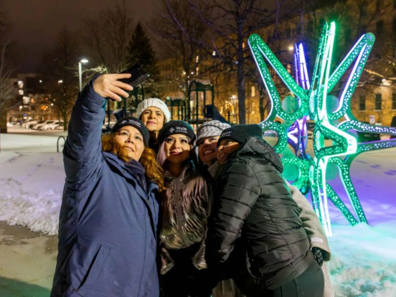 World of Winter Walking Tour webpage