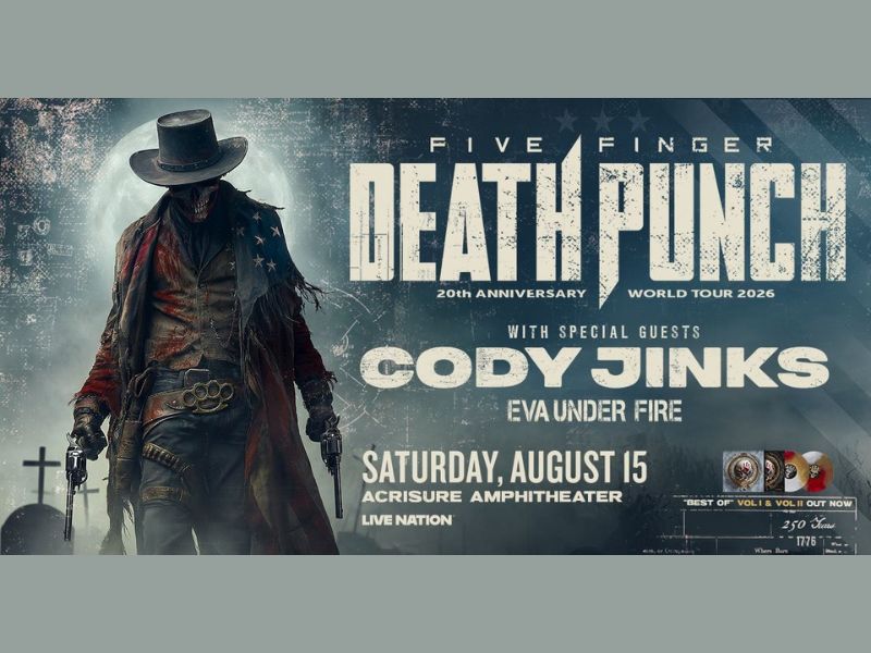 Acrisure Amphitheatre presents Five Finger Death Punch webpage