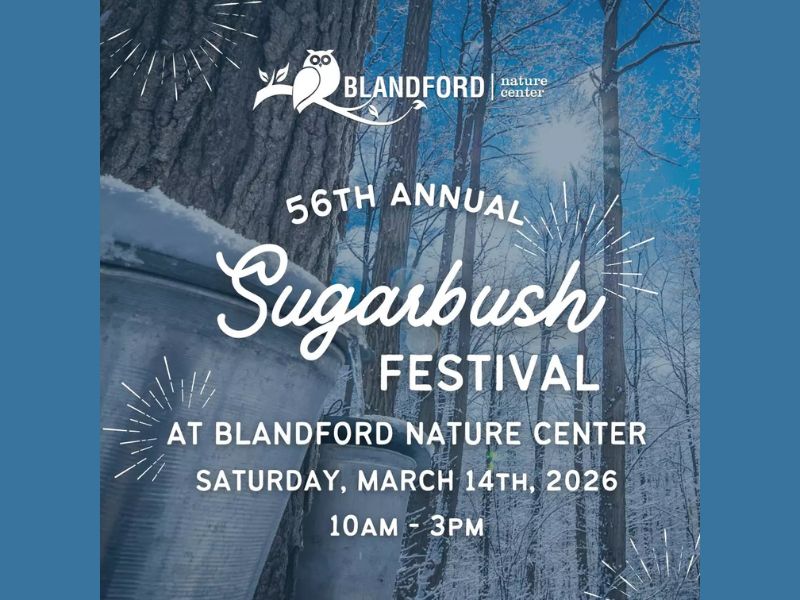 Blandford Nature Center Sugarbush Festival webpage